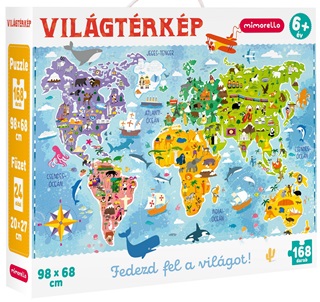 Vilgtrkp - Fedezd Fel A Vilgot! Puzzle (168db-Os)