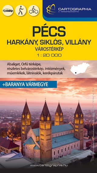 Pcs - Harkny, Sikls, Villny Vrostrkp (+Baranya Vrmegye Trkpe)