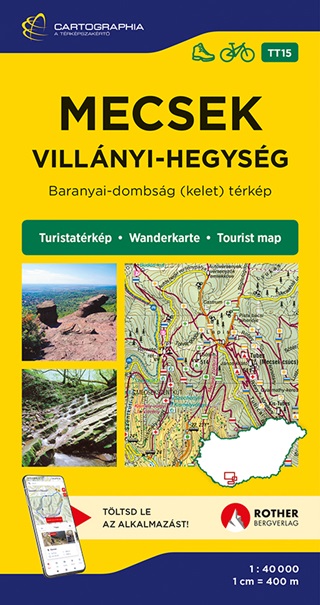 Mecsek, Villnyi-Hegysg Turistatrkp